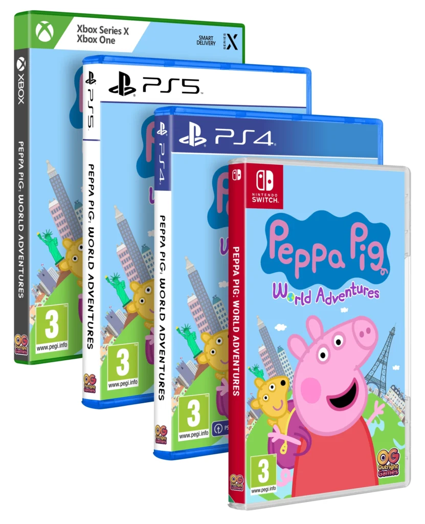 peppa pig video game cover