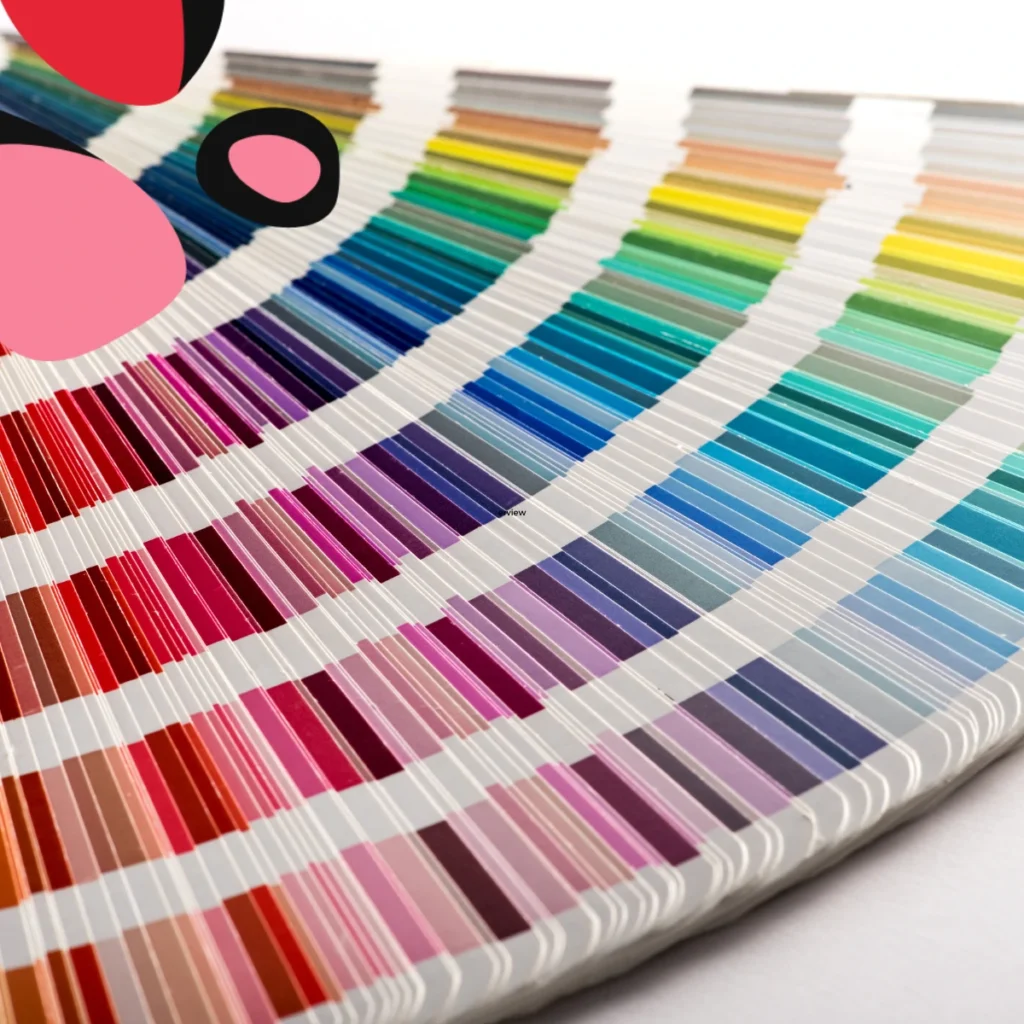 colour swatches