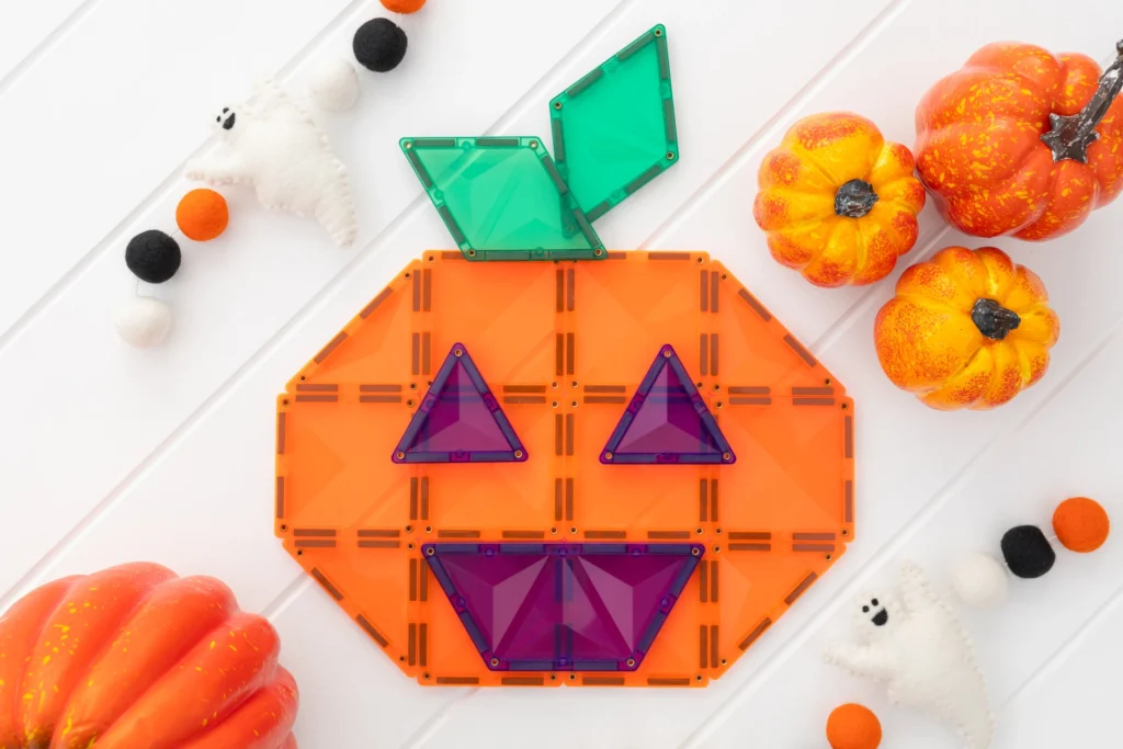 CONNETIX TILES Halloween Pumpkin Pack 15 1